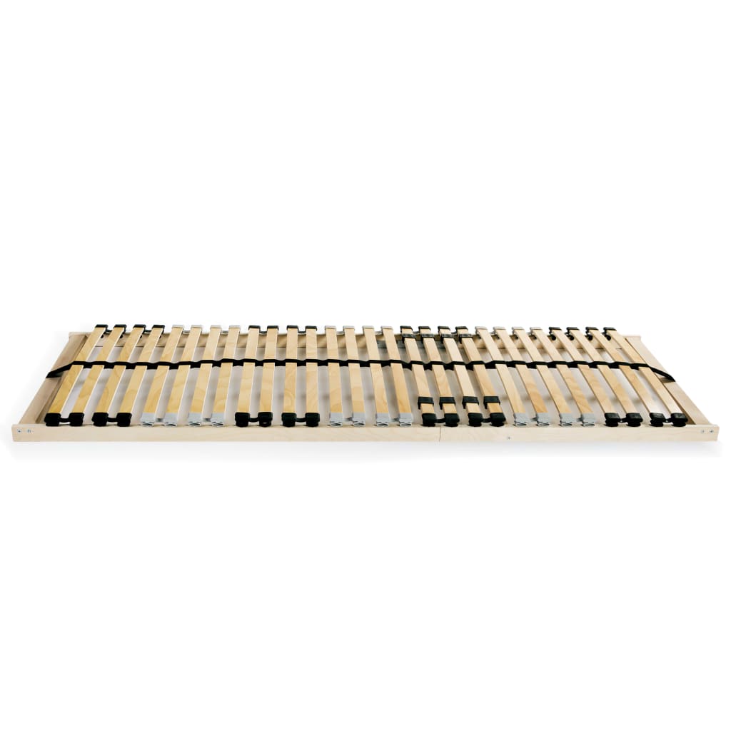 Vidaxl lattenbodems 2 st met 28 latten 7 zones 70x200 cm