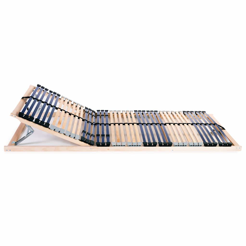 Vidaxl lattenbodems 2 st met 42 latten 7 zones 80x200 cm