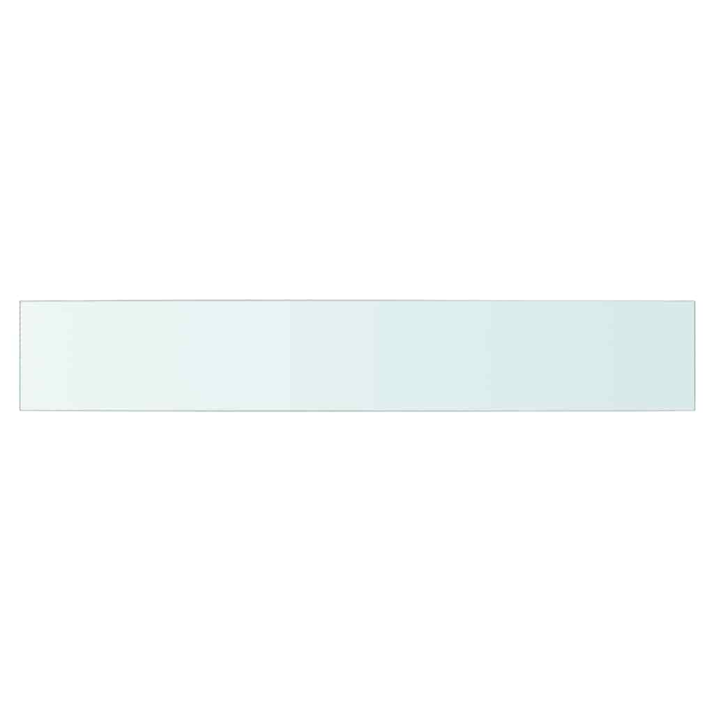 Vidaxl schappen 2 st 90x15 cm glas transparant