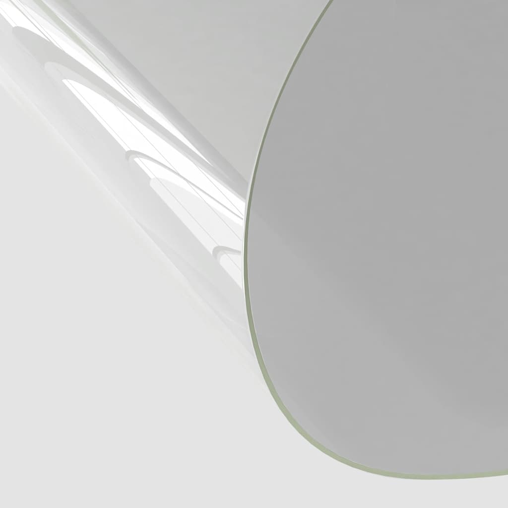 Vidaxl tafelbeschermer ø70 cm 1,6 mm pvc transparant