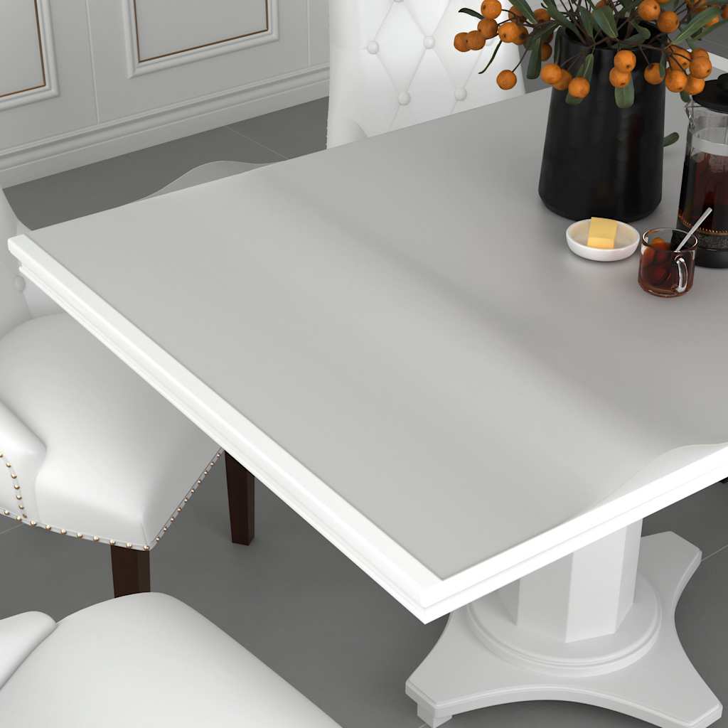 Vidaxl tafelbeschermer 160x90 cm 1,6 mm pvc mat