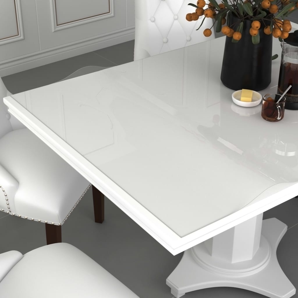 Vidaxl tafelbeschermer 90x90 cm 1,6 mm pvc transparant