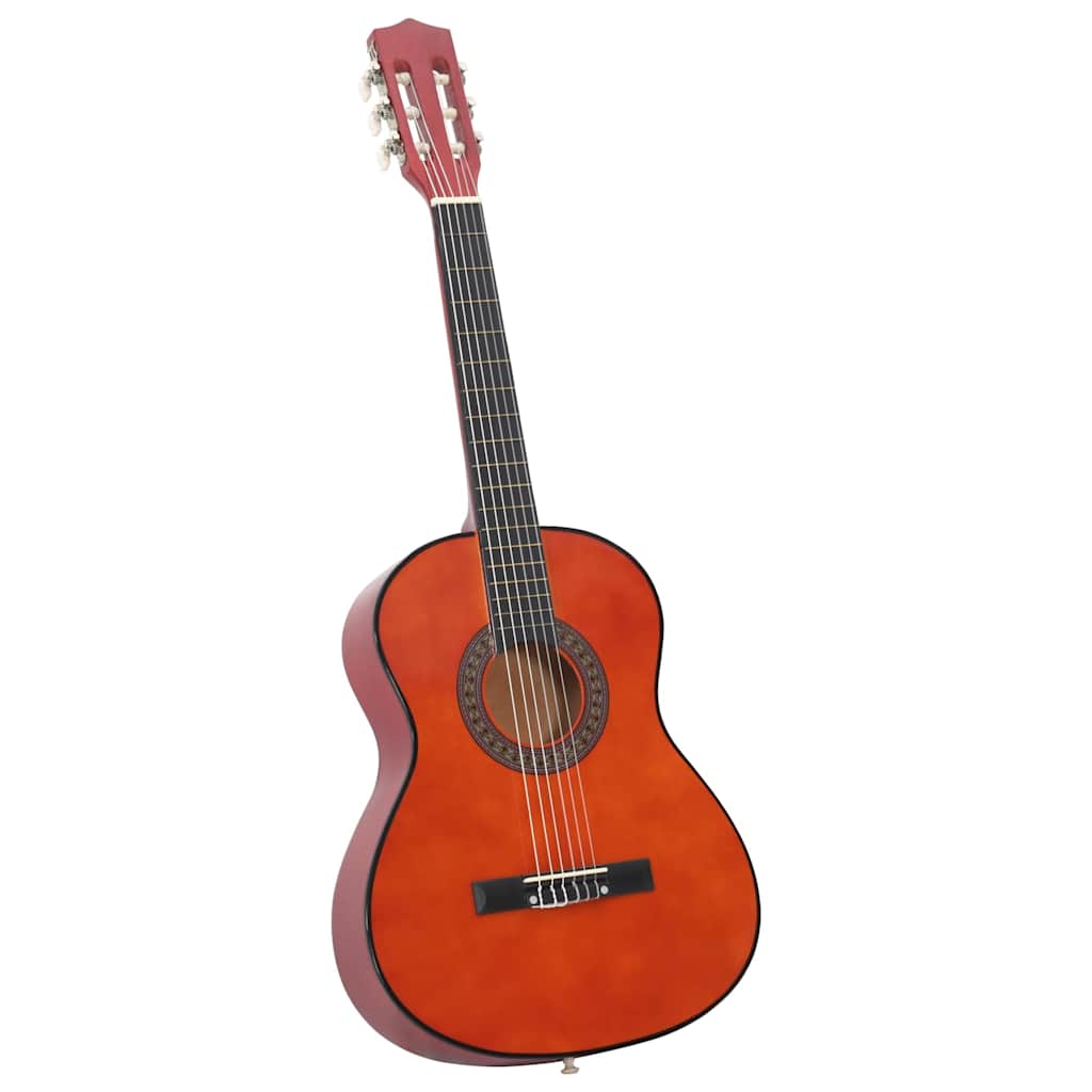 Vidaxl 8-teilige Gitarrenset Klassiker Anfänger 3 4 36