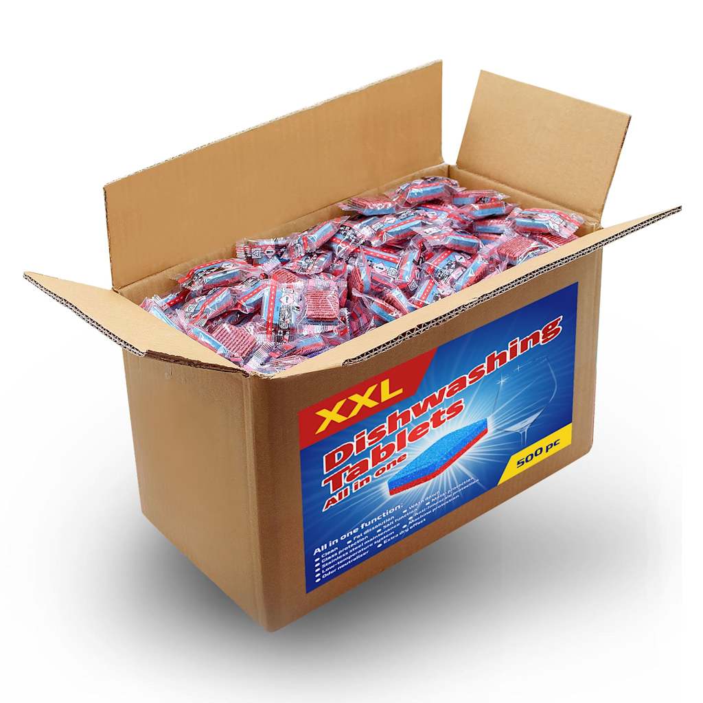VIDAXL-Geschirrspüler Tabletten 12-in-1 500 St 9 kg