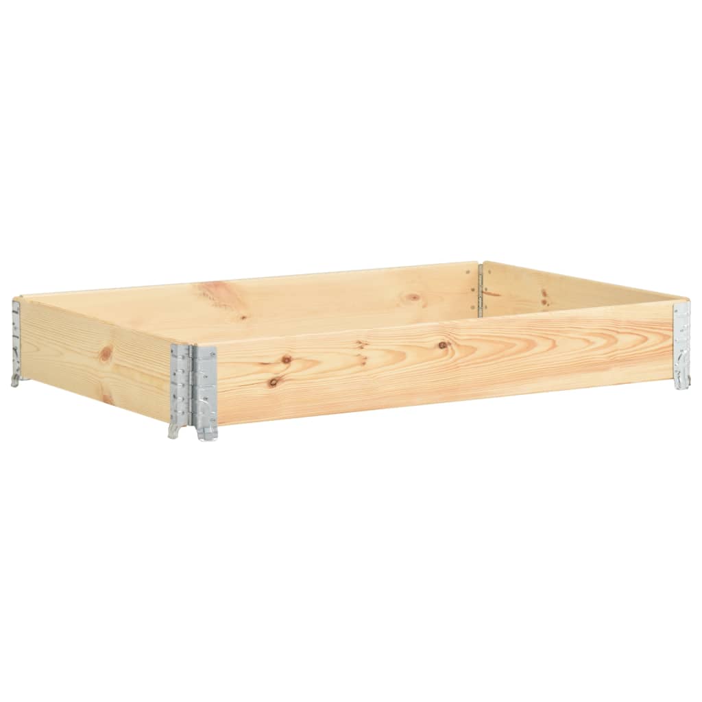 Vidaxx Palettenoberkante 100x150 cm massives Kiefernholz