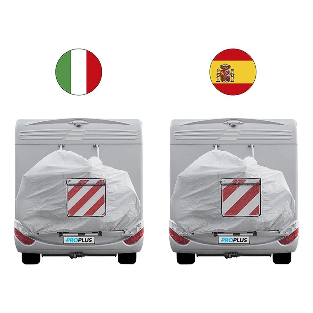 Proplus markeringsbord flexibel 50x50 cm voor itali euml; spanje portugal rood wit