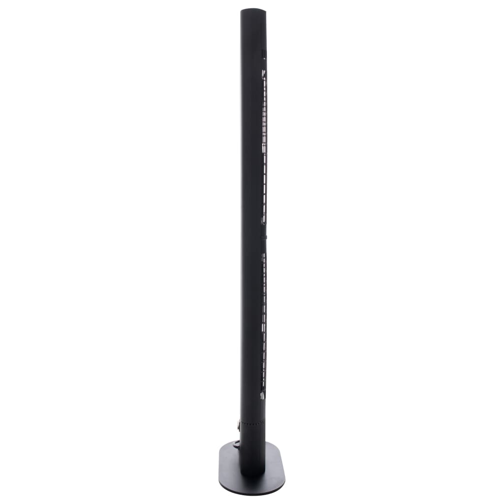Gespenrte Gefangene Terrasse Heizung Diamond Dark 3000 W Roségold Carbon Schwarz