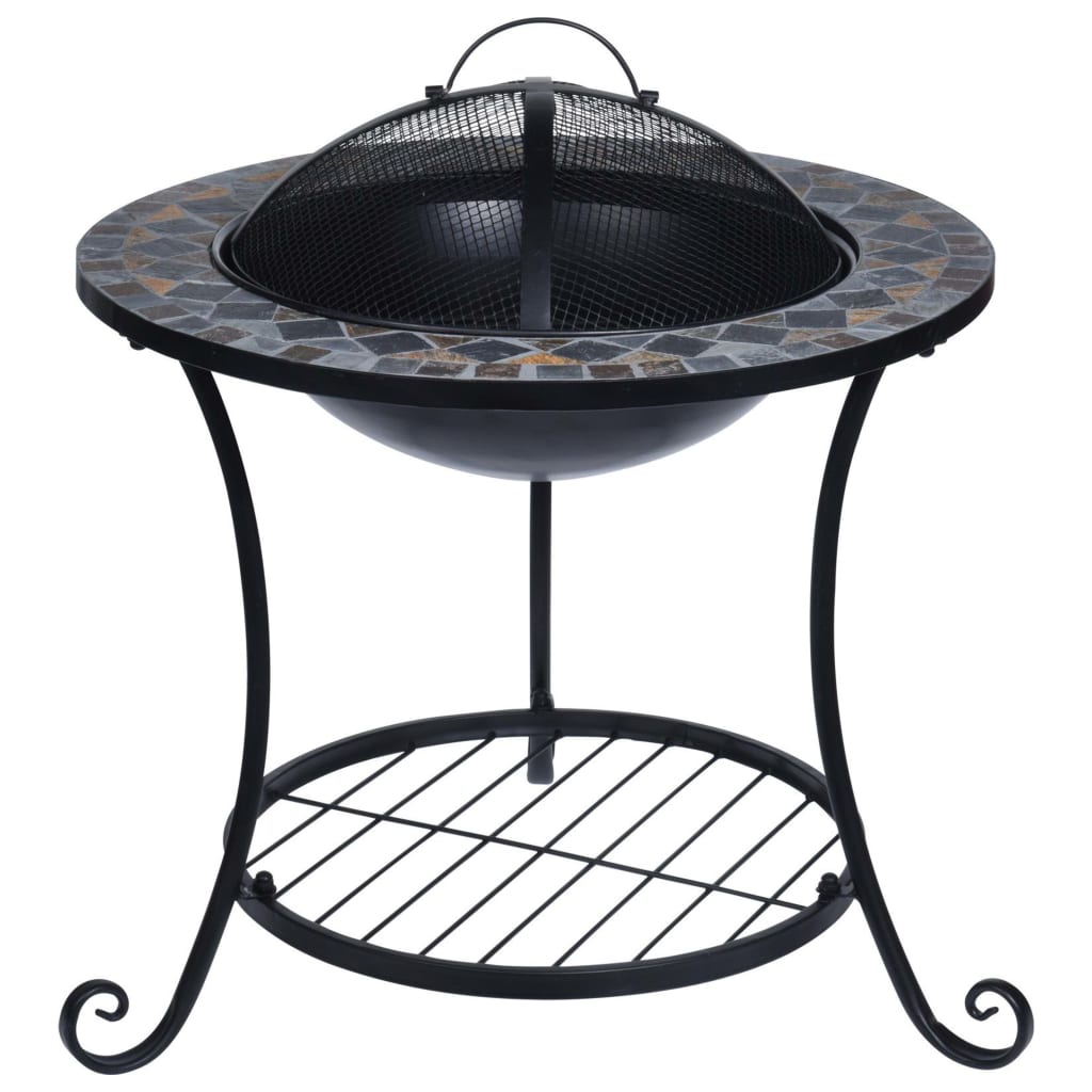 ProGarden Fire Bowl mit Mosaikdesign 58x58x44 cm
