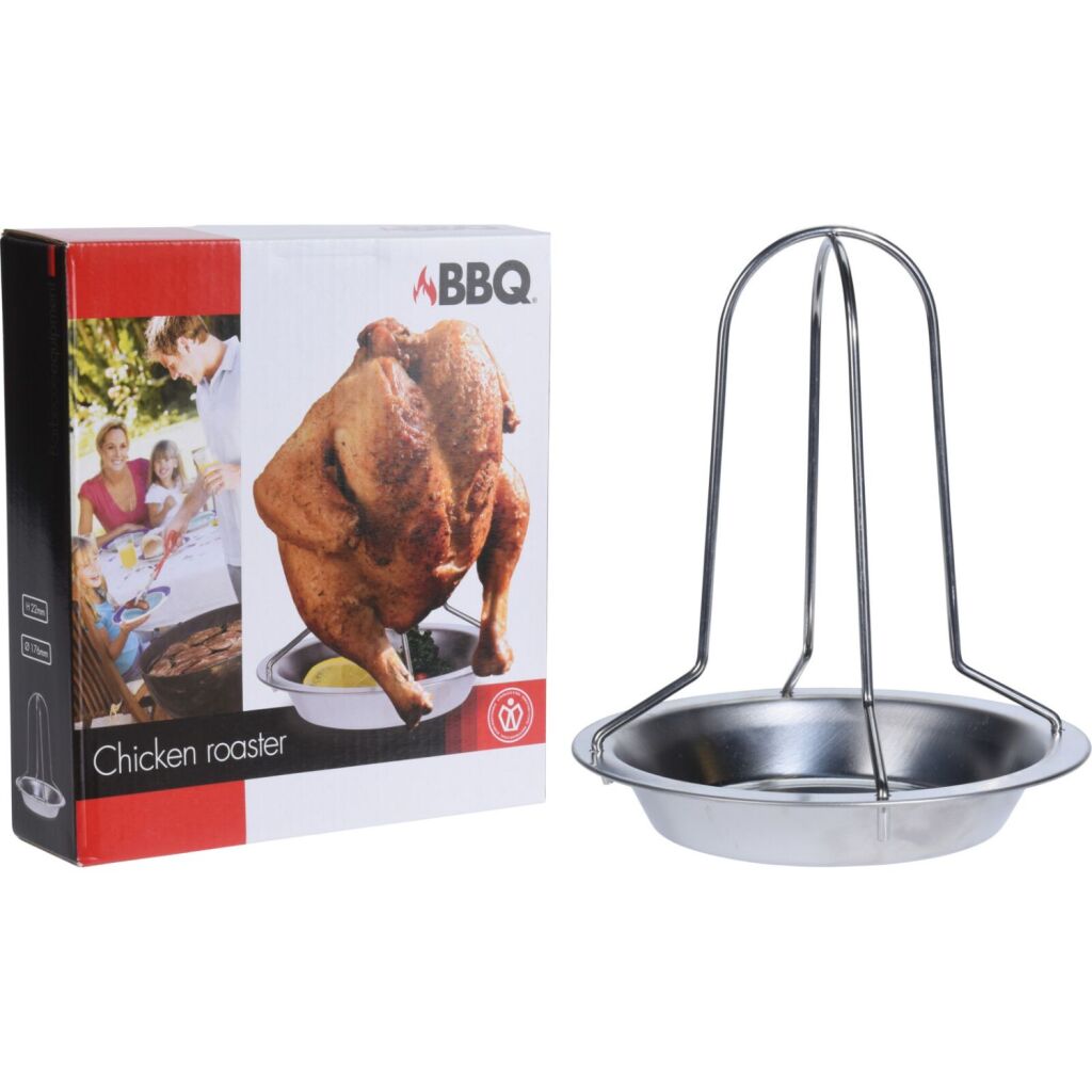 BBQ Hähnchengrill aus Edelstahl