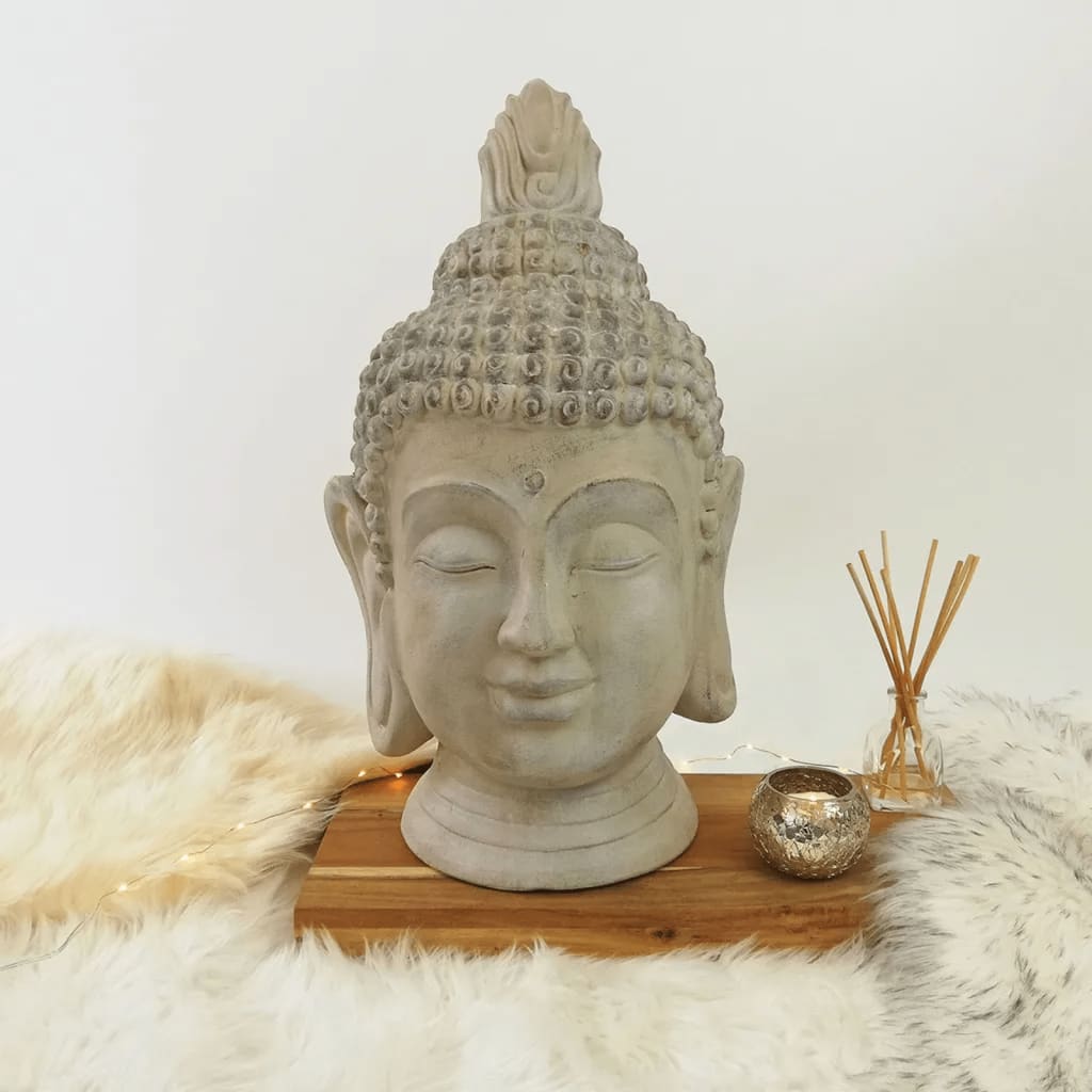 Prograrden Prograrden Buddhahoofd dekorativ 31x29x53,5 cm