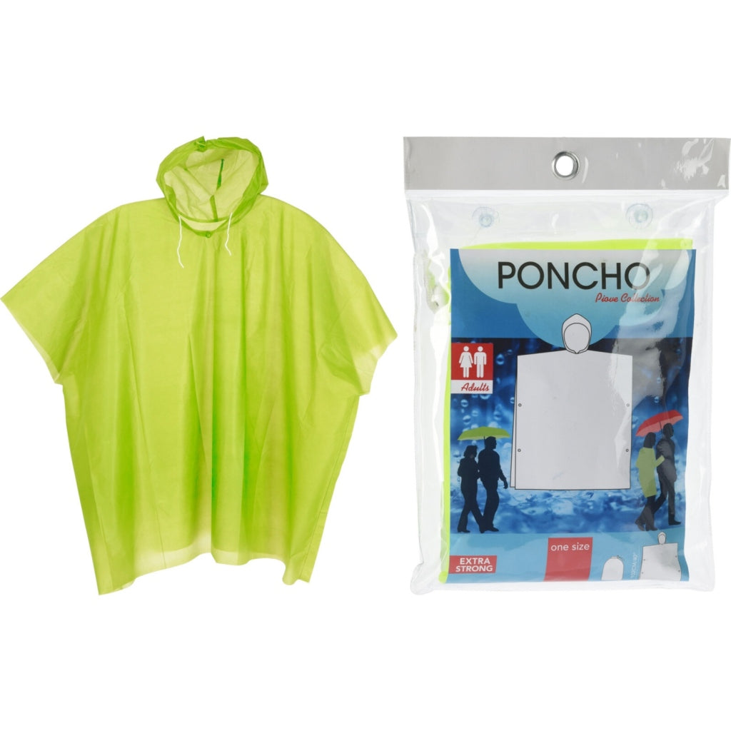 Andere Marken Regenponcho für Erwachsene, gelb