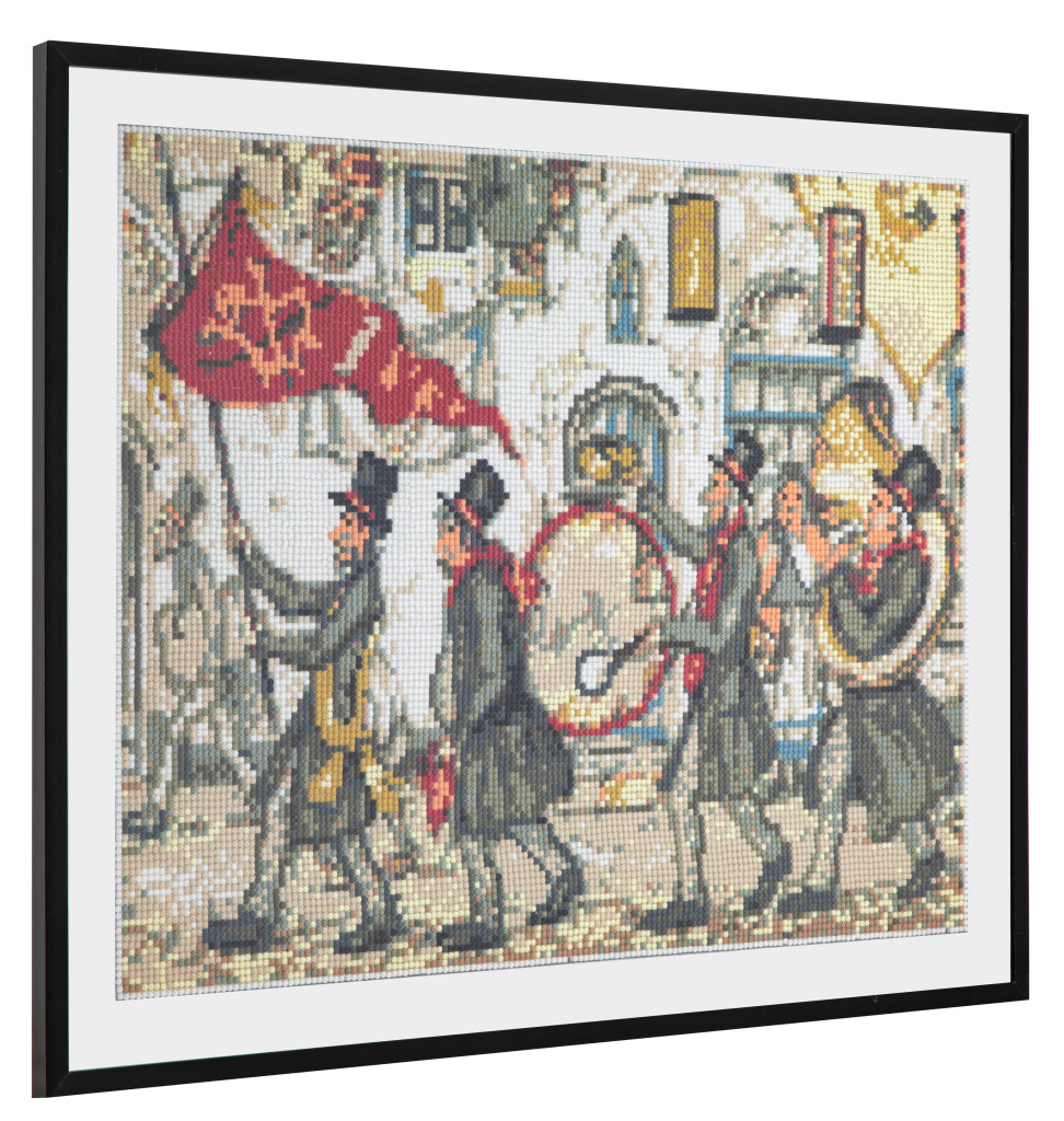 Grafix Diamantgemälde Anton Pieck Fanfare 40x50cm