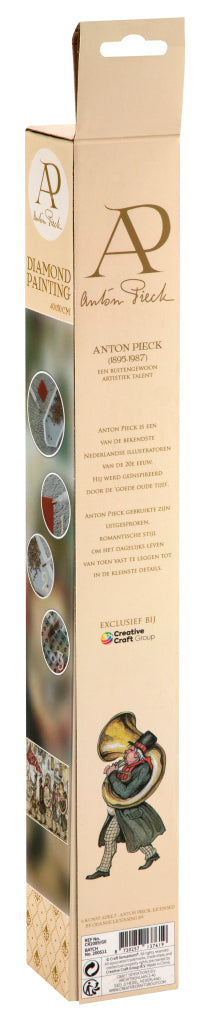 Grafix Diamantgemälde Anton Pieck Fanfare 40x50cm
