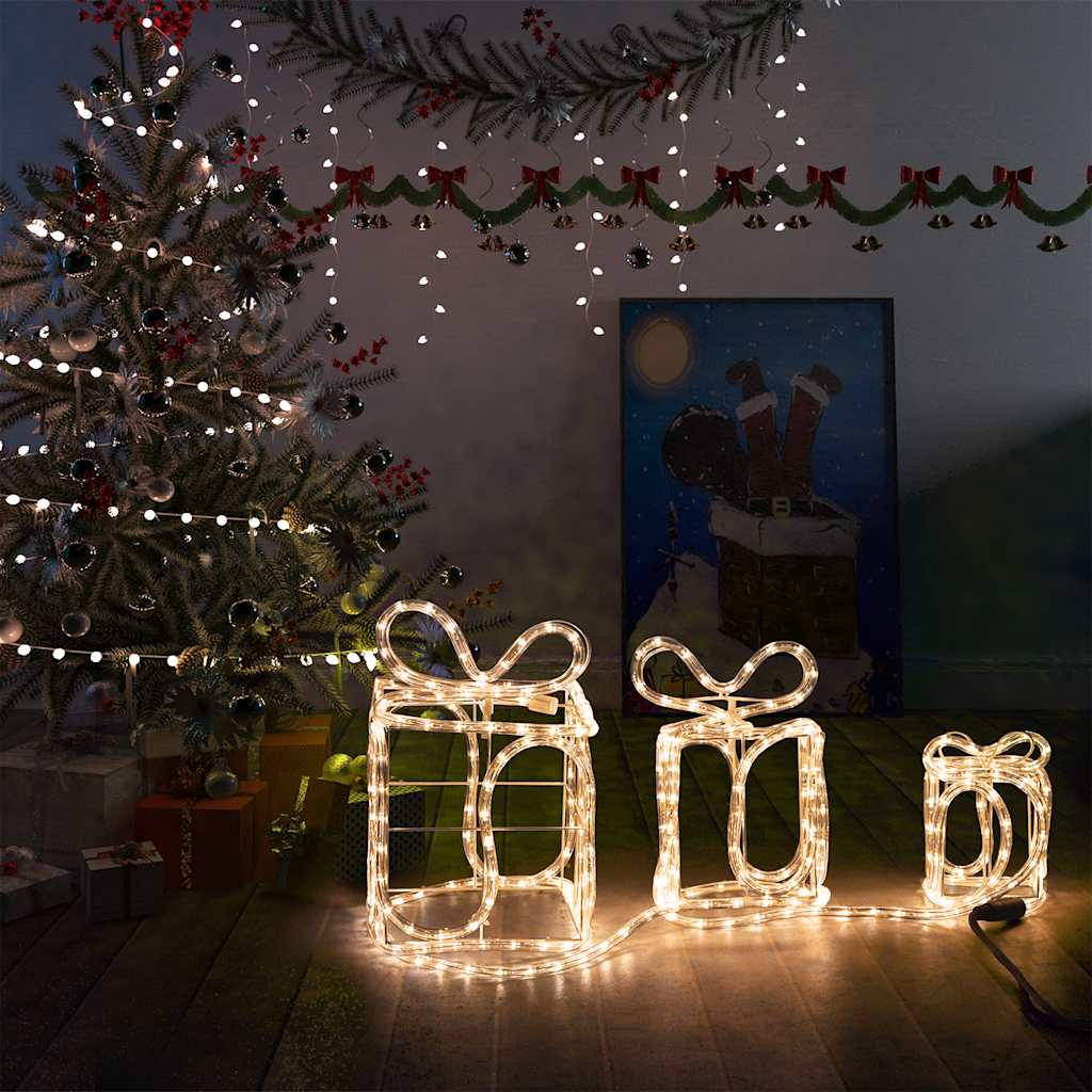 Vidaxl Weihnachtsbeleuchtung für Geschenkboxen im Innen- und Außenbereich 180 LEDs