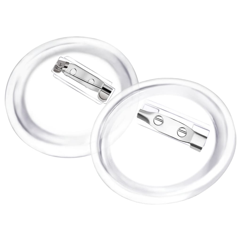 VidaXL Knöpfe mit Stiften 100 Stück 37 mm Acryl