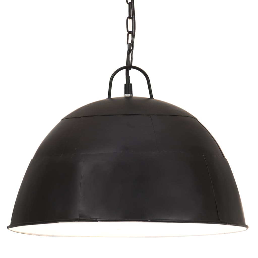 Vidaxx Hängelampe Industrial Vintage rund 25 W E27 41 cm schwarz