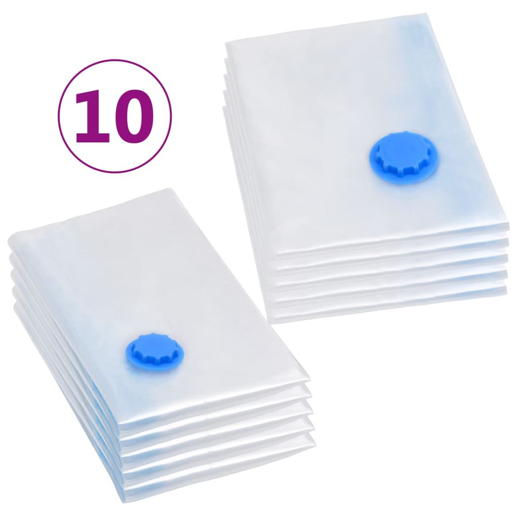 VIDAXL VACUUMOPLBERG -Taschen 10 PCS 2 Größen