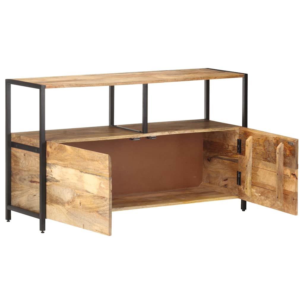Vidaxl dressoir 110x35x65 cm massief mangohout