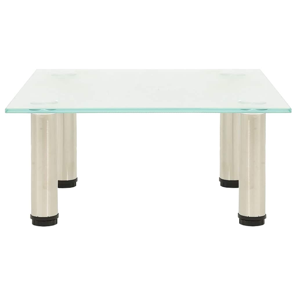 Vidaxl tv-meubel 40x35x17 cm gehard glas mat