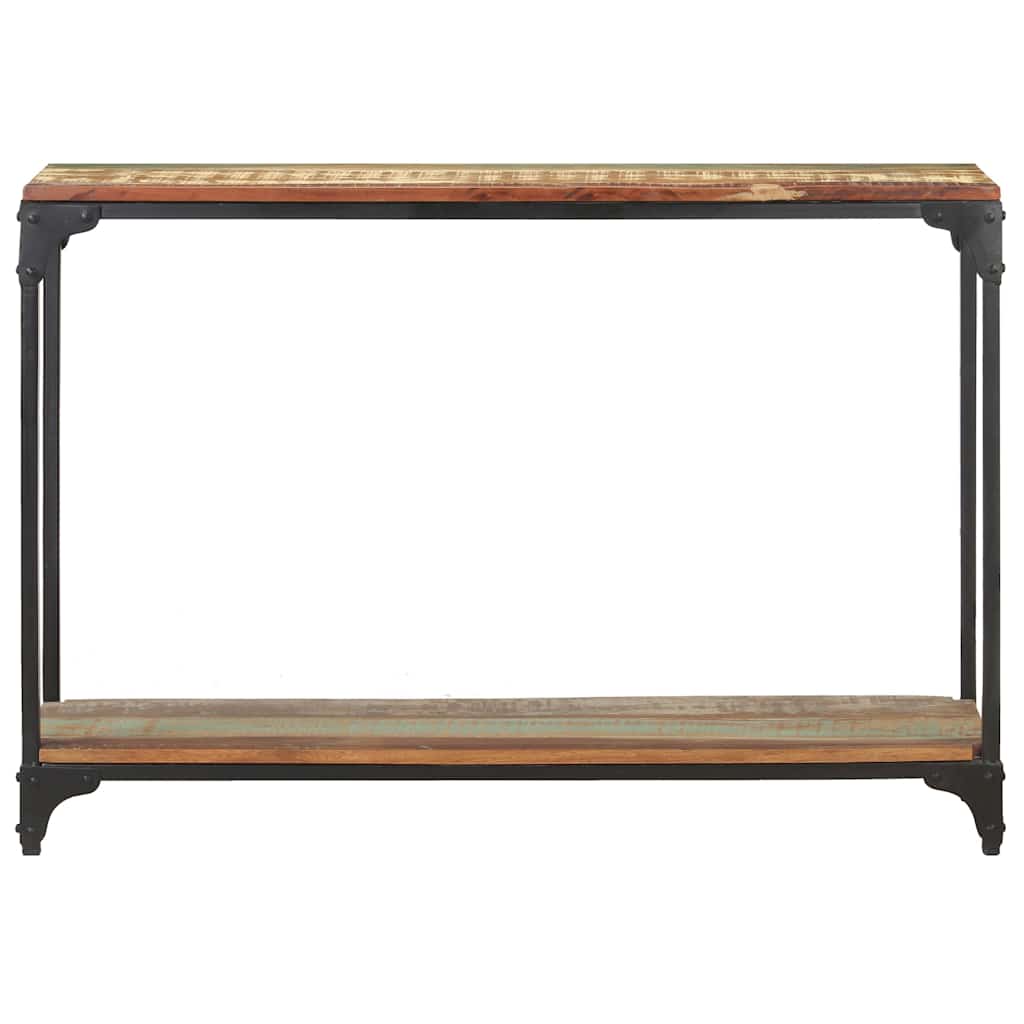 Vidaxl wandtafel 110x30x75 cm massief gerecycled hout
