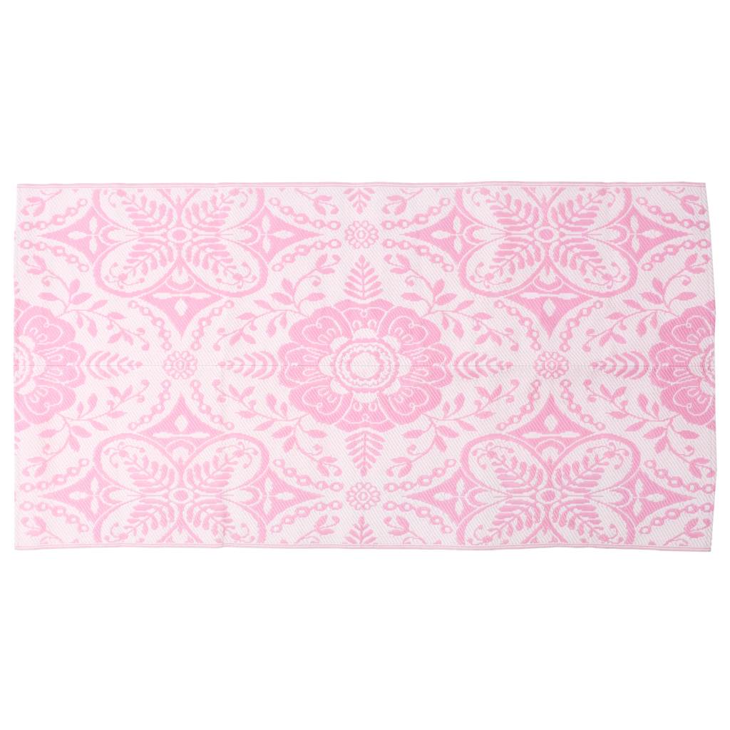 VIDAXL Outside Teppich Arakil 120x180 cm pp Pink