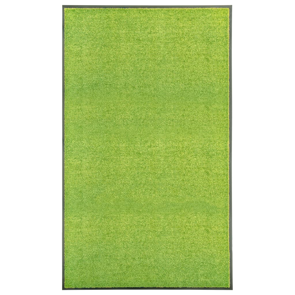 Vidaxx Fußmatte waschbar 90x150 cm grün