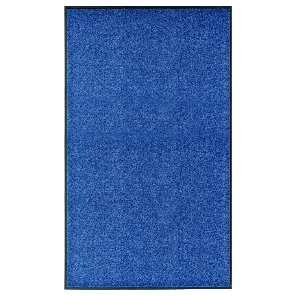 VIDAXL PORTOMAT WASSABLE 90x150 cm Blau