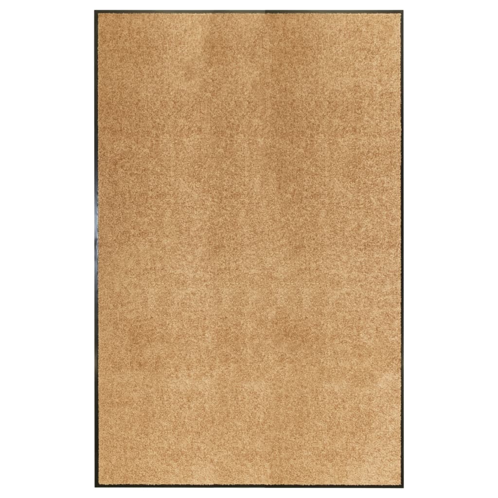 Vidaxx Fußmatte waschbar 120x180 cm creme