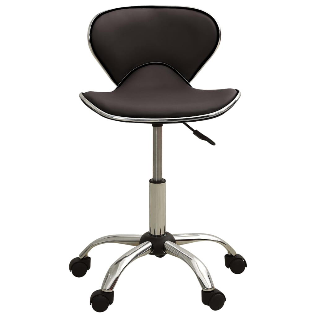 VidaXL Salonhocker Kunstleder braun