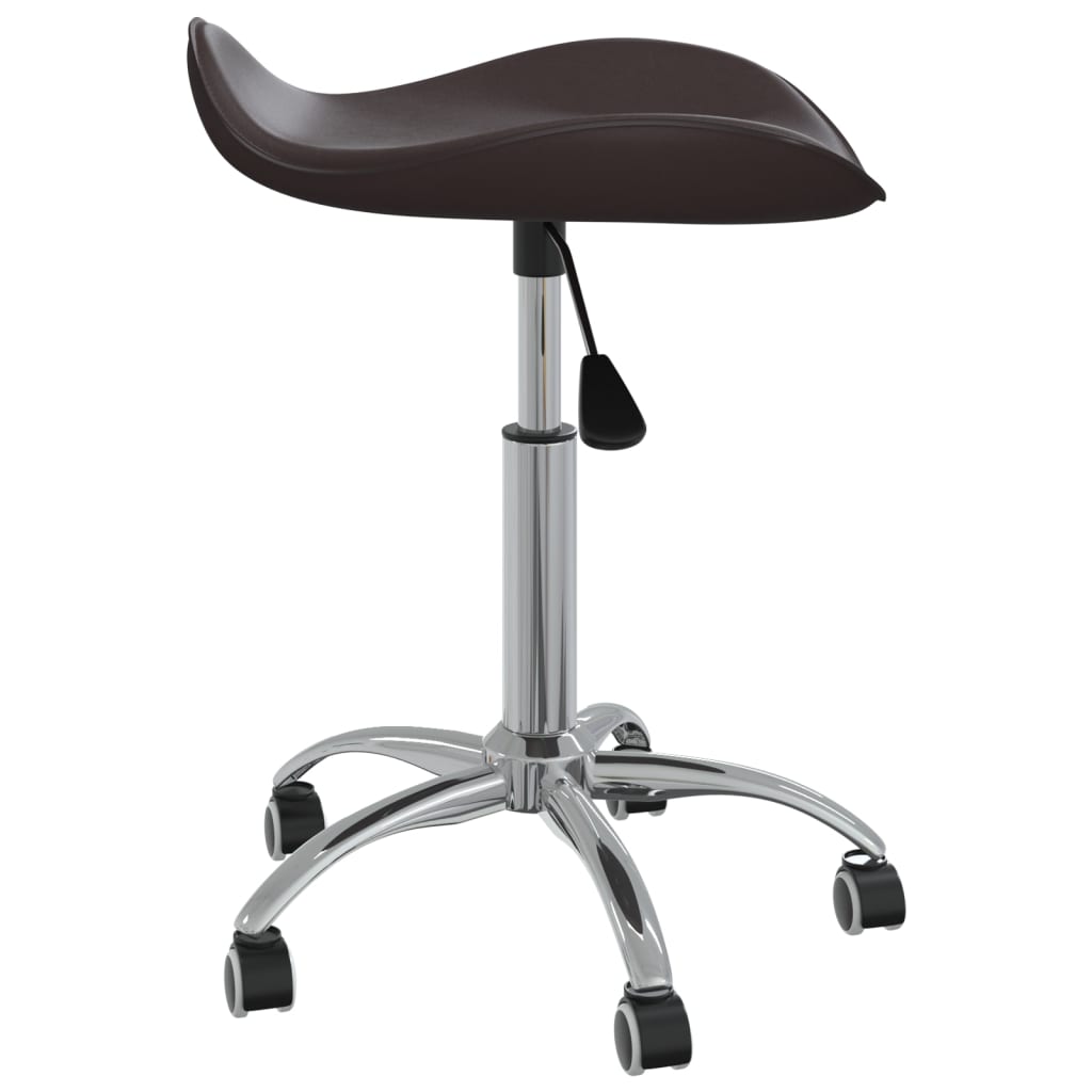 VidaXL Salonhocker Kunstleder braun