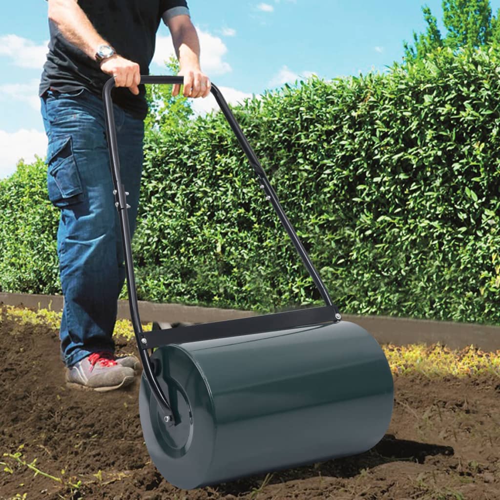 Vidaxl Rasenwalze 50 l 63 cm grün und schwarz