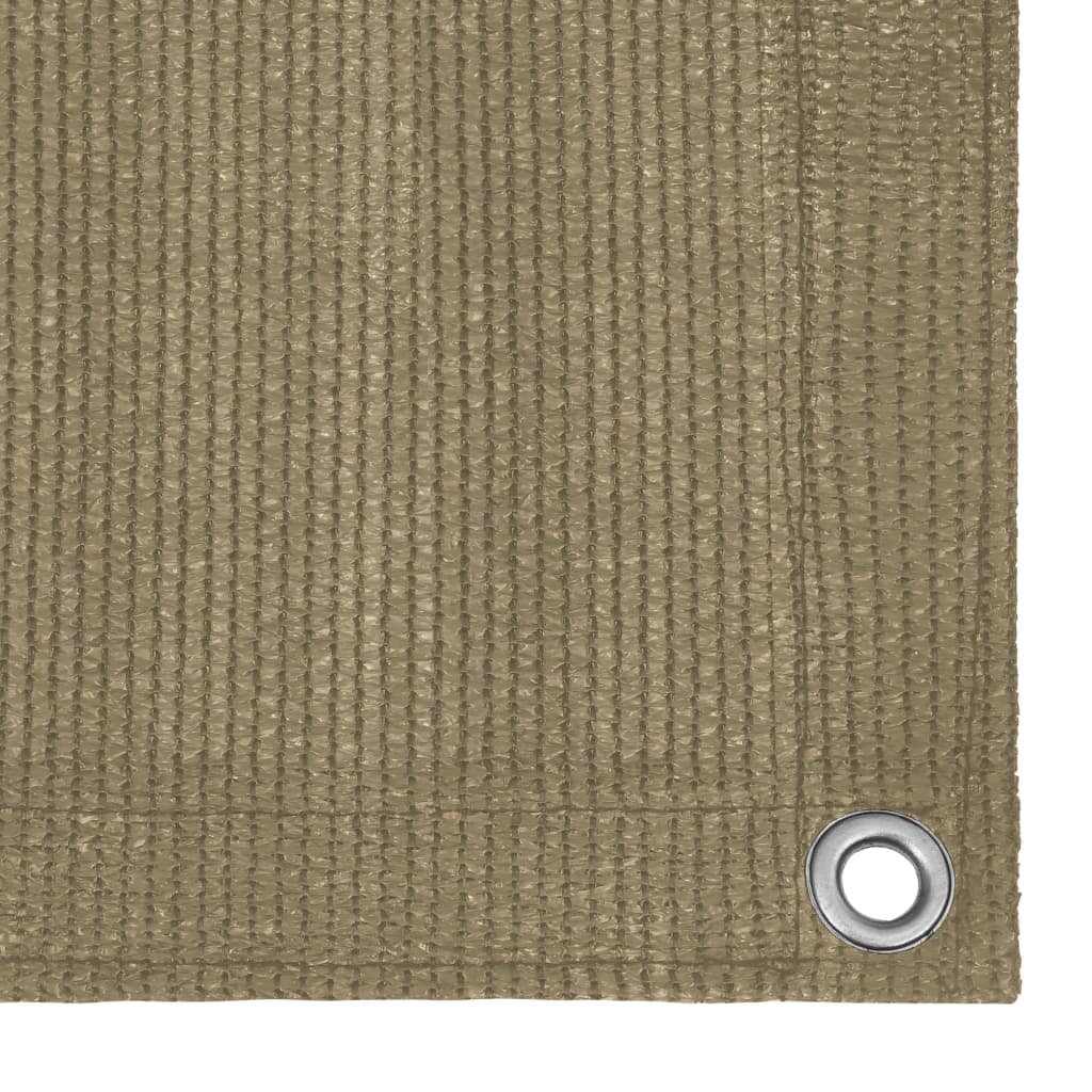Vidaxl -Zelt -Tennis 400x800 cm HDPE Taupe