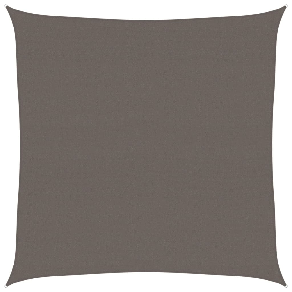 Vidaxl zonnezeil 160 g m² 7x7 m hdpe antracietkleurig