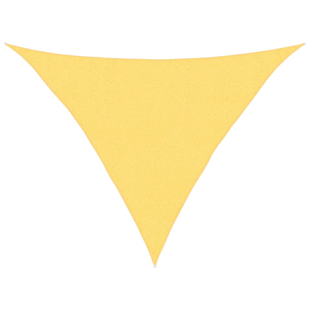 Vidaxl Zonnezeil 160 g m² 2,5 x 2,5 x 3,5 M HDPE -Beige