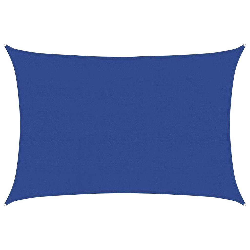 Vidaxl Zonnezeil 160 g m² rechteckig 5x6 M HDPE Blau