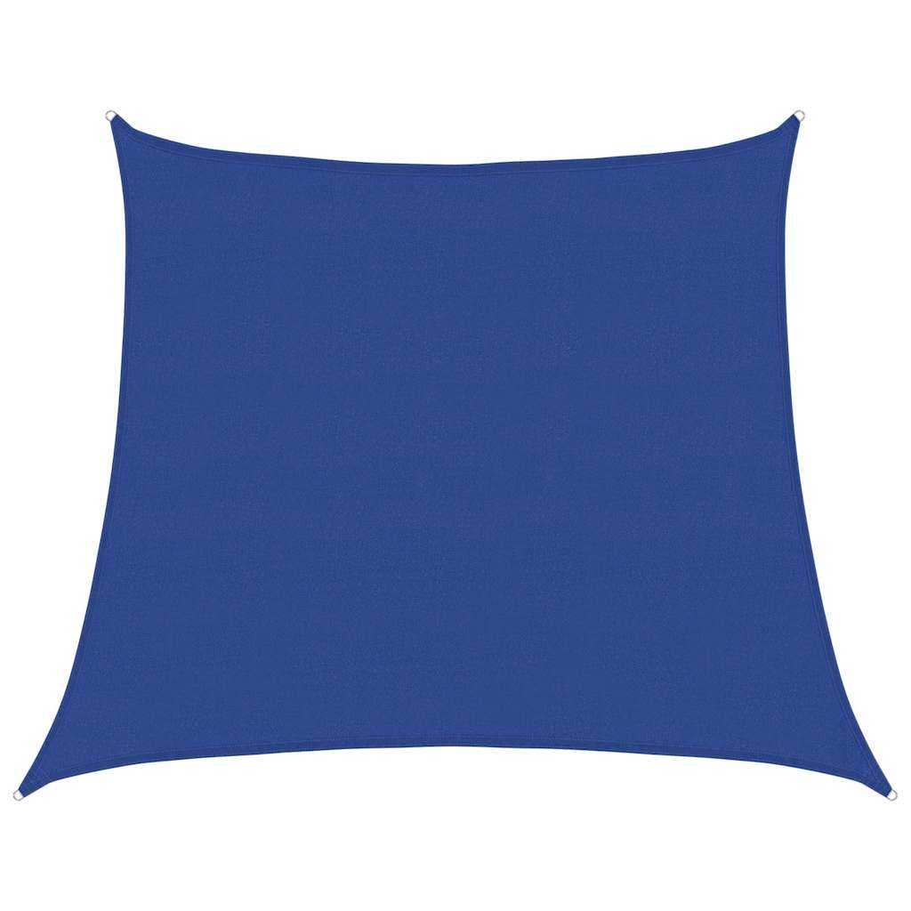 Vidaxl zonnezeil 160 g m² trapezium 4 5x4 m hdpe blauw