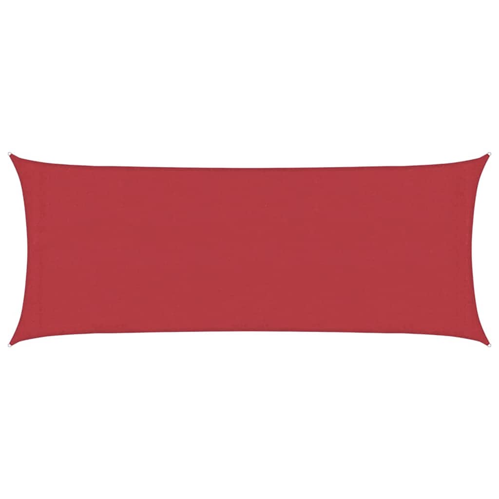 Vidaxl Zonnezeil 160 g m² 2x4,5 M HDPE -Rot