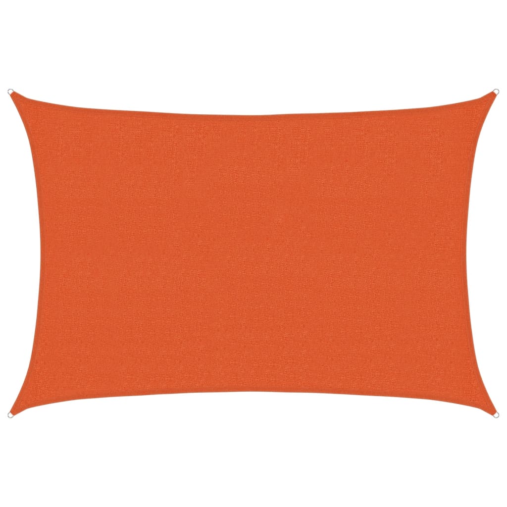 Vidaxl Zonnezeil 160 g m² 2,5 x 4 M HDPE Oranje