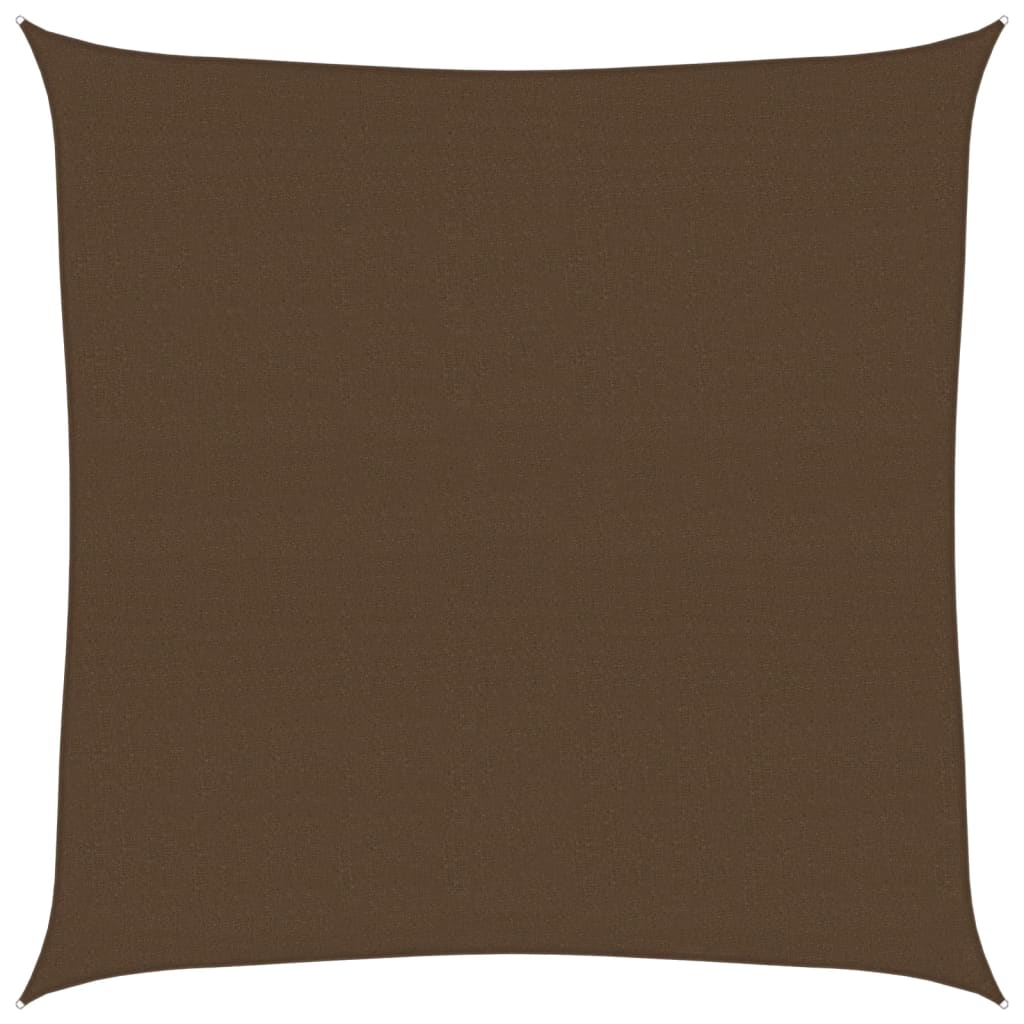 Vidaxl Zonnezeil 160 g m² 4x4 M HDPE -Braun