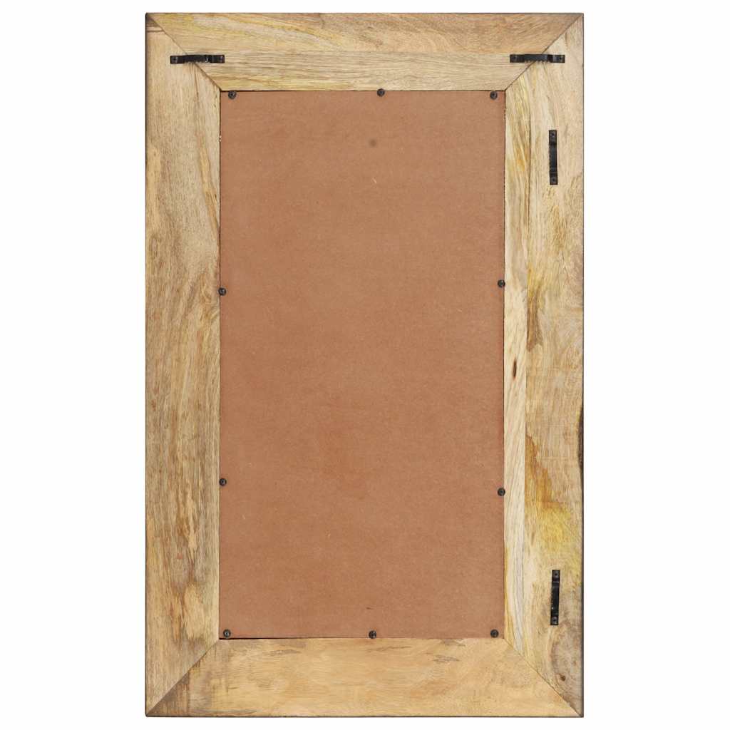 VidaXL Spiegel 80x50 cm massives Mangoholz