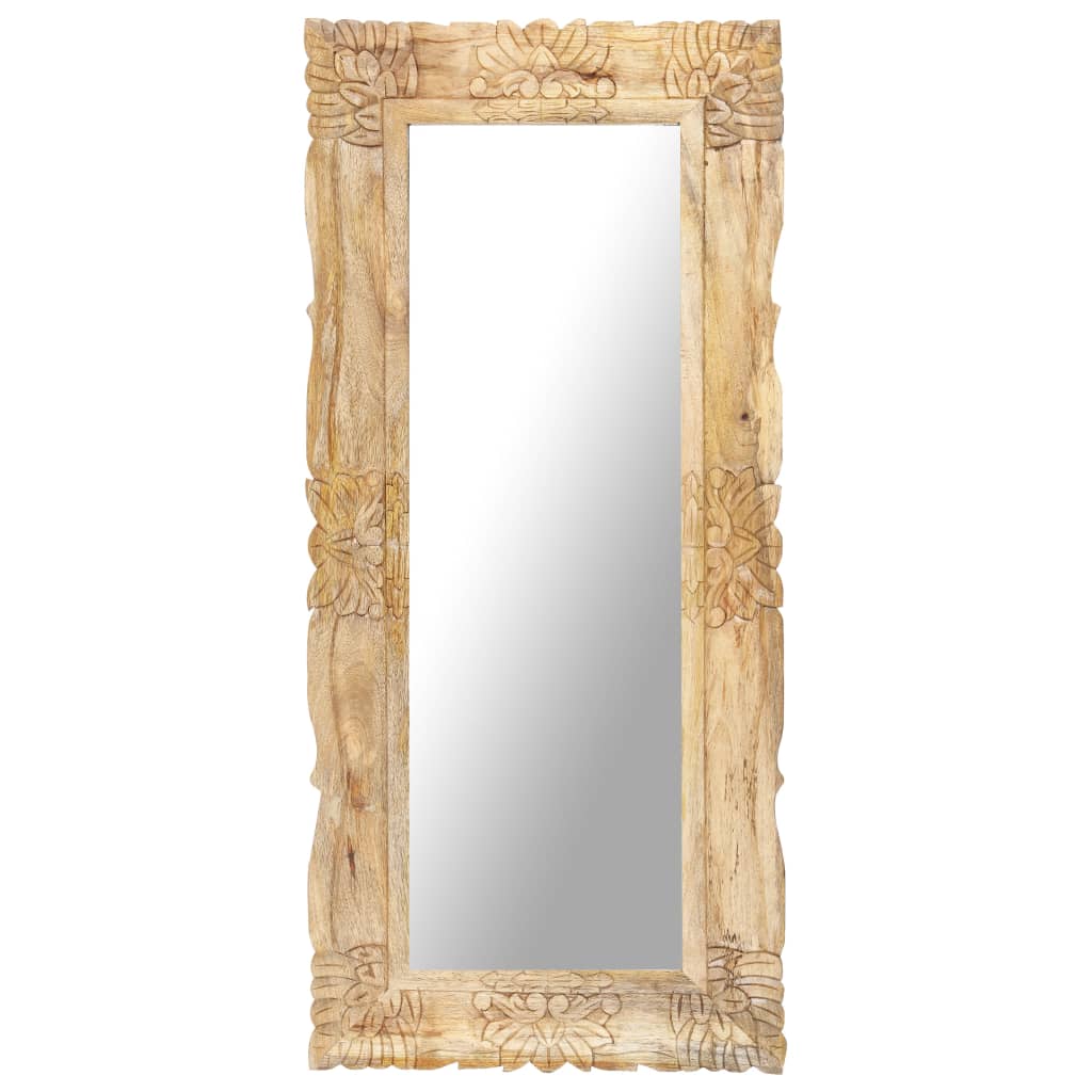 Vidaxx Spiegel 110x50 cm massives Mangoholz