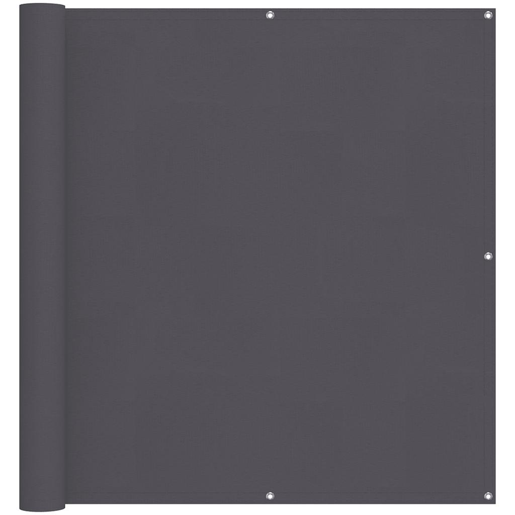 VIDAXL -Balkon -Bildschirm 120x300 cm Oxford Stoffanthrazit