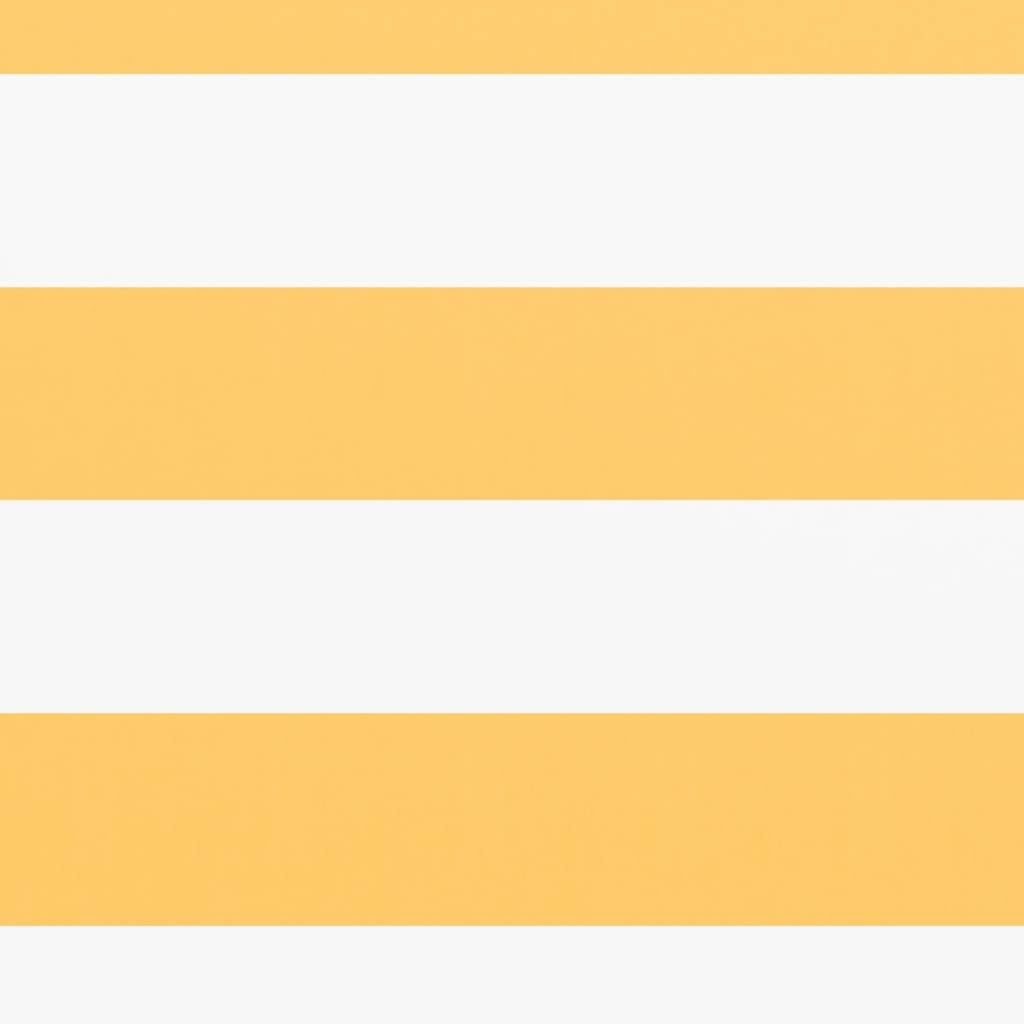 Vidaxl balkonscherm 75x300 cm oxford stof wit en geel