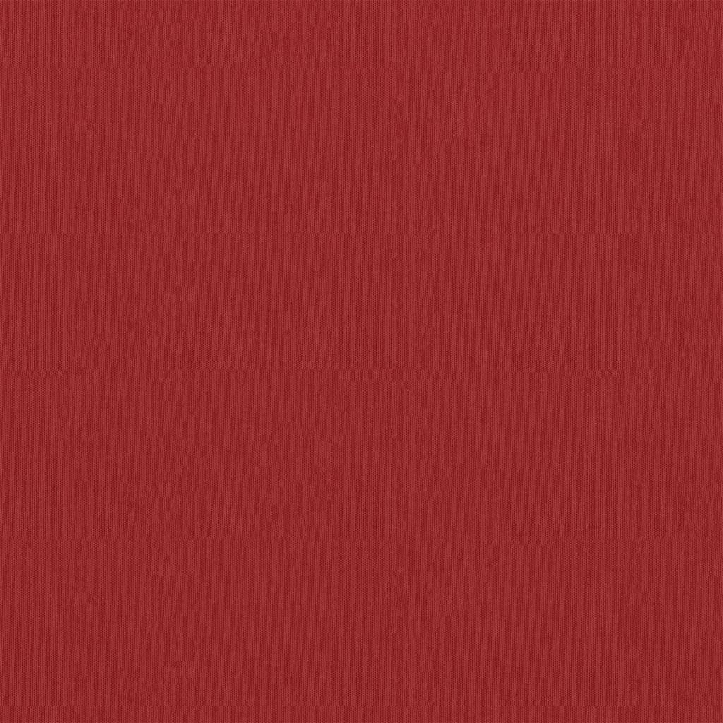 Vidaxl Balkon Bildschirm 120x300 cm Oxford Stoff rot