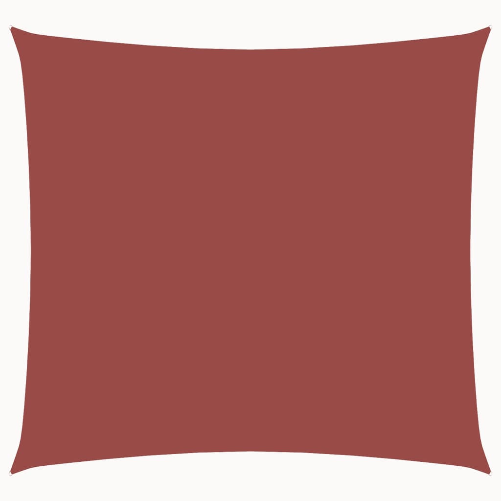 VIDAXL -Markise Square 7x7 M Oxford Fabric Terrakotta -gelenkt