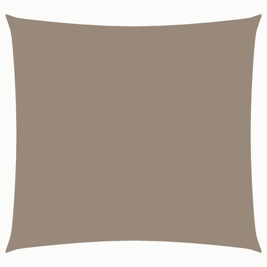 Vidaxl Sunshade Square 5x5 M Oxford Stofftaupe