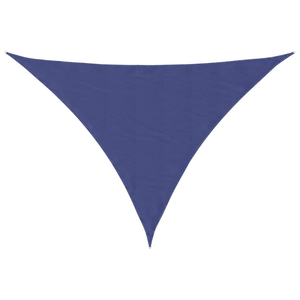 Vidaxl zonnescherm driehoekig 3x4x4 m oxford stof blauw