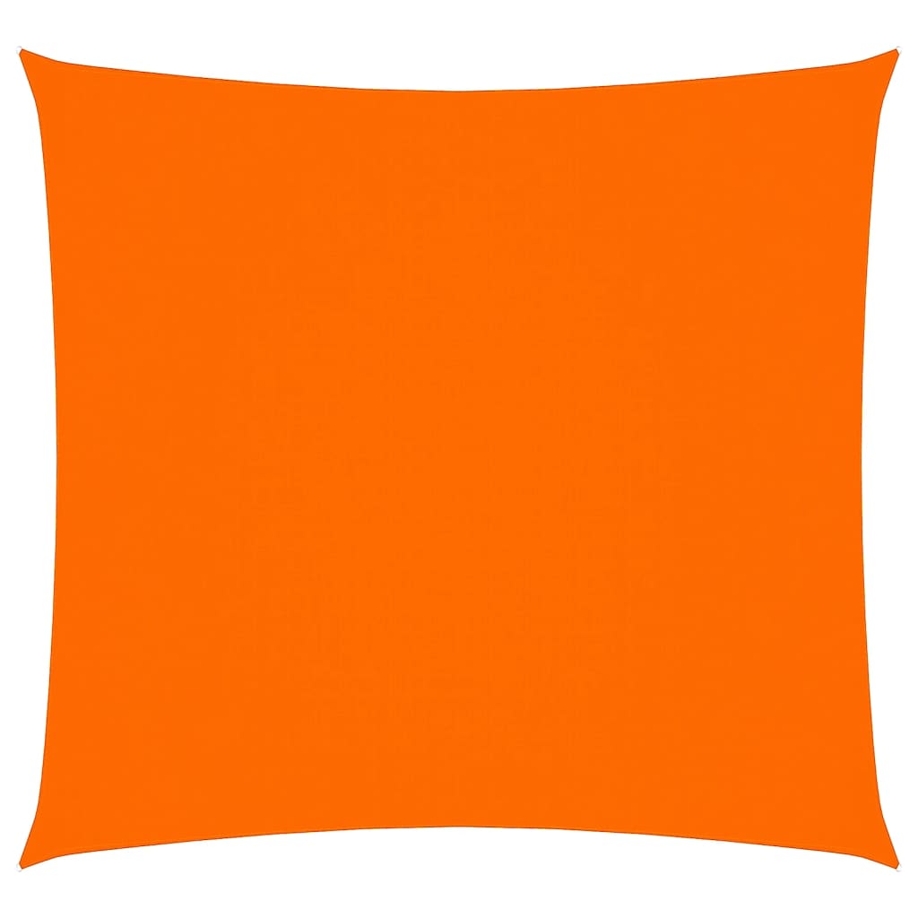 Vidaxl zonnescherm vierkant 3,6x3,6 m oxford stof oranje