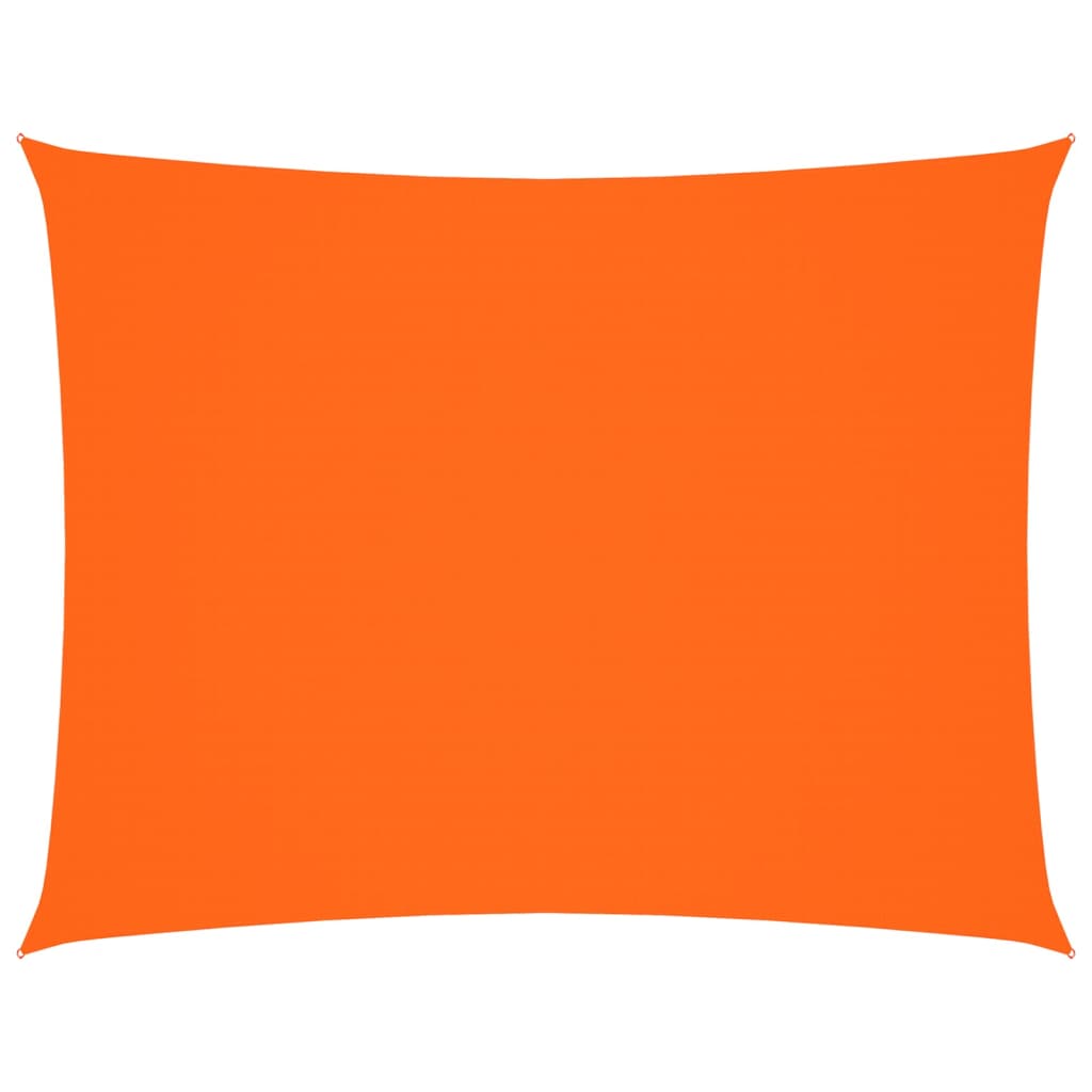 Vidaxl zonnescherm rechthoekig 3,5x4,5 m oxford stof oranje