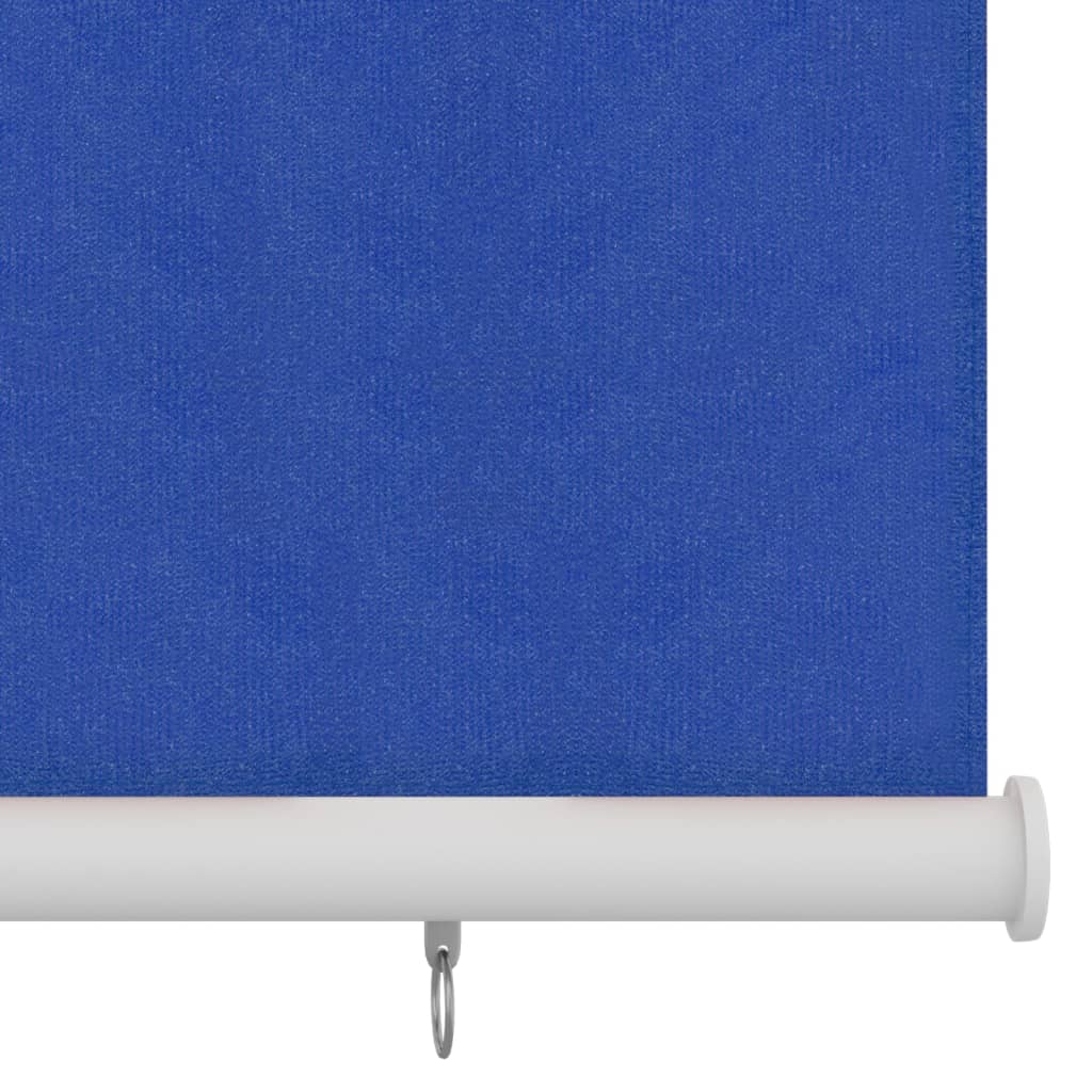 Vidaxl Roller Blind für äußere 160x230 cm HDPE Blau